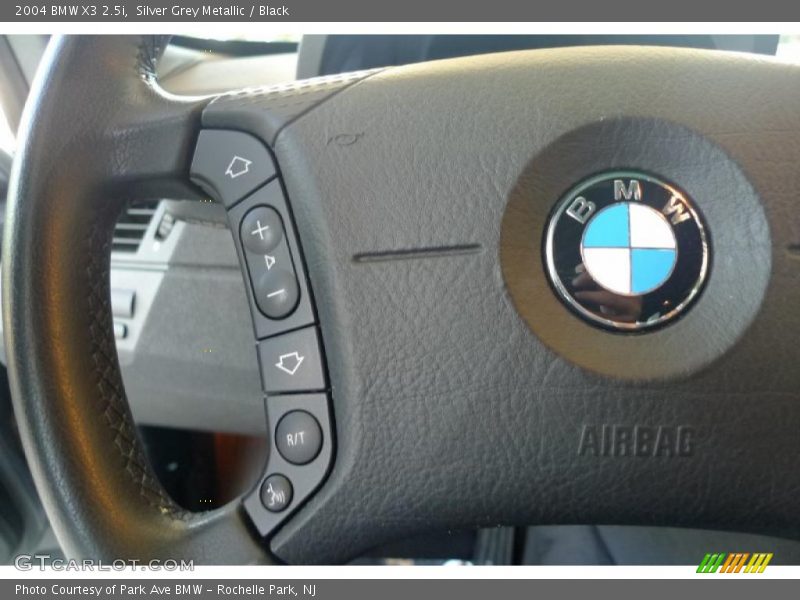 Silver Grey Metallic / Black 2004 BMW X3 2.5i