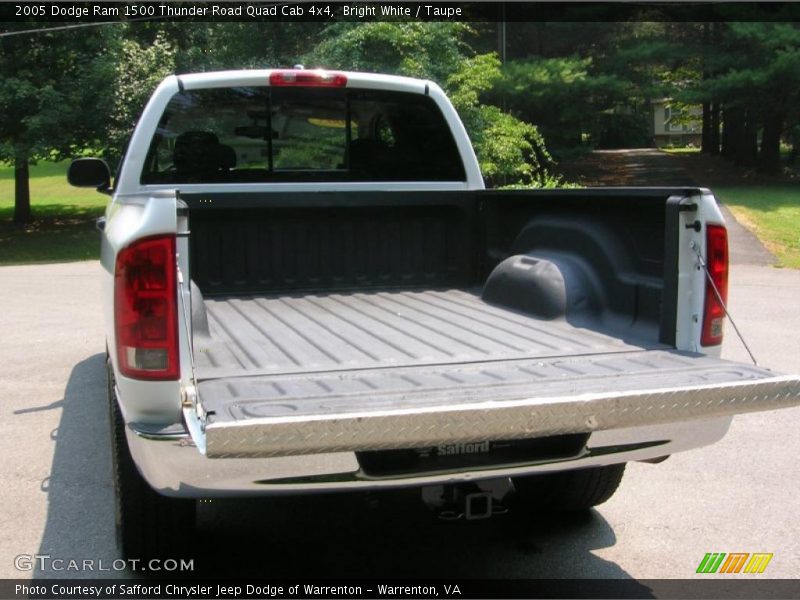 Bright White / Taupe 2005 Dodge Ram 1500 Thunder Road Quad Cab 4x4