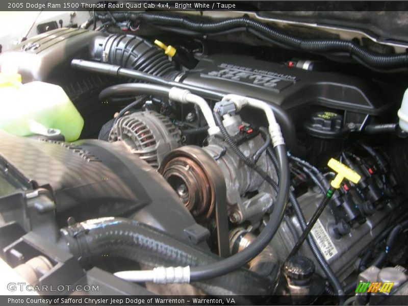 Bright White / Taupe 2005 Dodge Ram 1500 Thunder Road Quad Cab 4x4