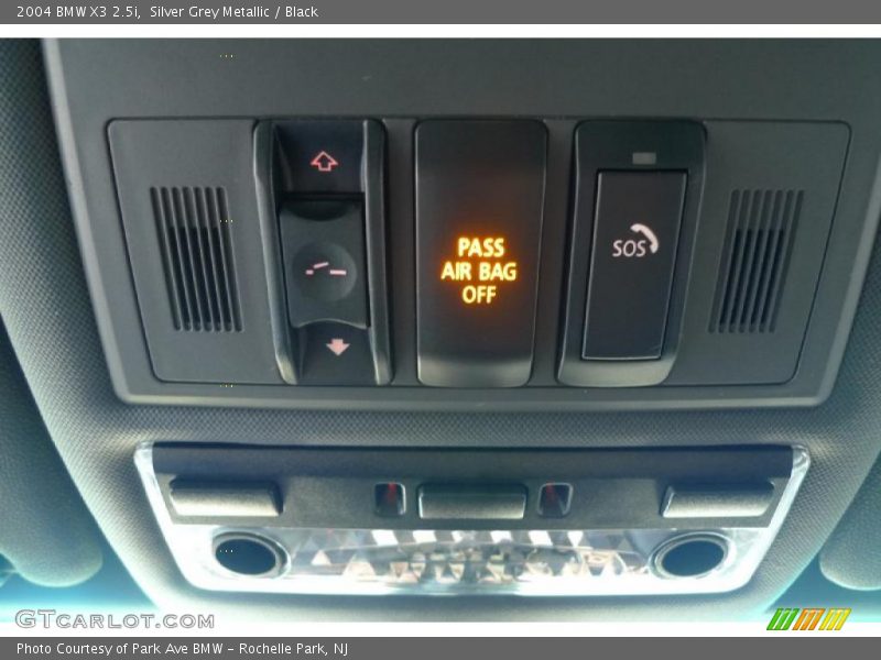 Silver Grey Metallic / Black 2004 BMW X3 2.5i