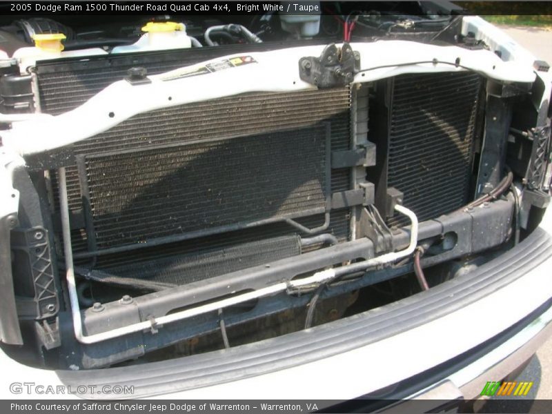 Bright White / Taupe 2005 Dodge Ram 1500 Thunder Road Quad Cab 4x4