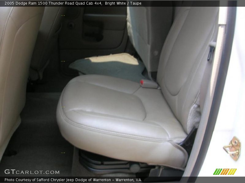 Bright White / Taupe 2005 Dodge Ram 1500 Thunder Road Quad Cab 4x4