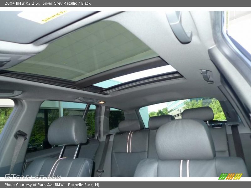 Silver Grey Metallic / Black 2004 BMW X3 2.5i