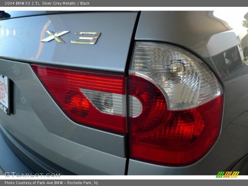 Silver Grey Metallic / Black 2004 BMW X3 2.5i