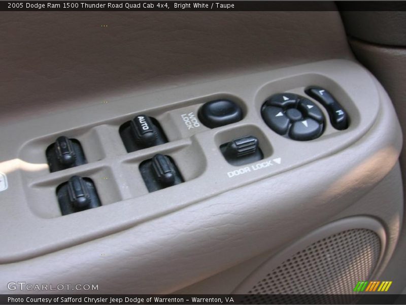 Bright White / Taupe 2005 Dodge Ram 1500 Thunder Road Quad Cab 4x4
