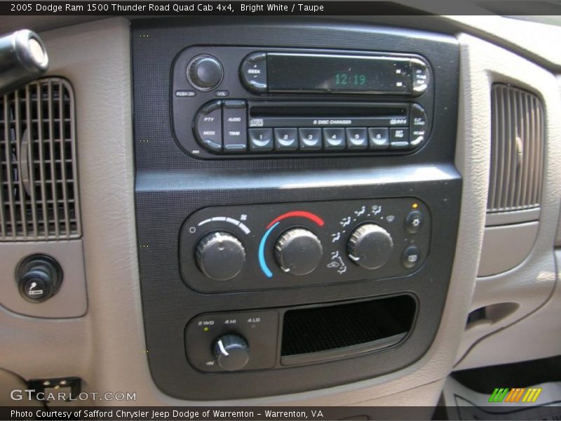 Bright White / Taupe 2005 Dodge Ram 1500 Thunder Road Quad Cab 4x4
