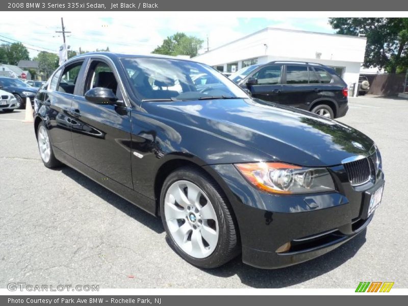 Jet Black / Black 2008 BMW 3 Series 335xi Sedan