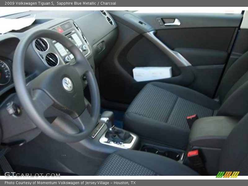 Sapphire Blue Metallic / Charcoal 2009 Volkswagen Tiguan S