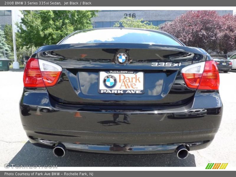 Jet Black / Black 2008 BMW 3 Series 335xi Sedan