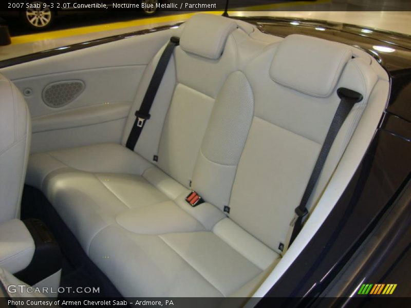 Nocturne Blue Metallic / Parchment 2007 Saab 9-3 2.0T Convertible