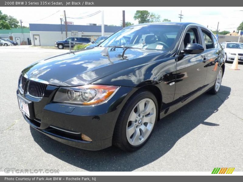 Jet Black / Black 2008 BMW 3 Series 335xi Sedan