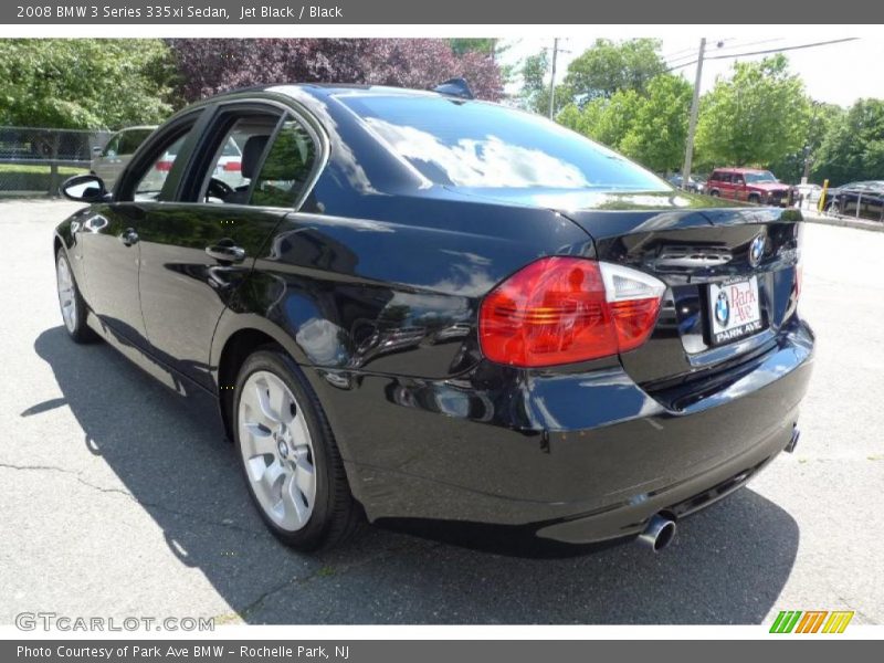 Jet Black / Black 2008 BMW 3 Series 335xi Sedan