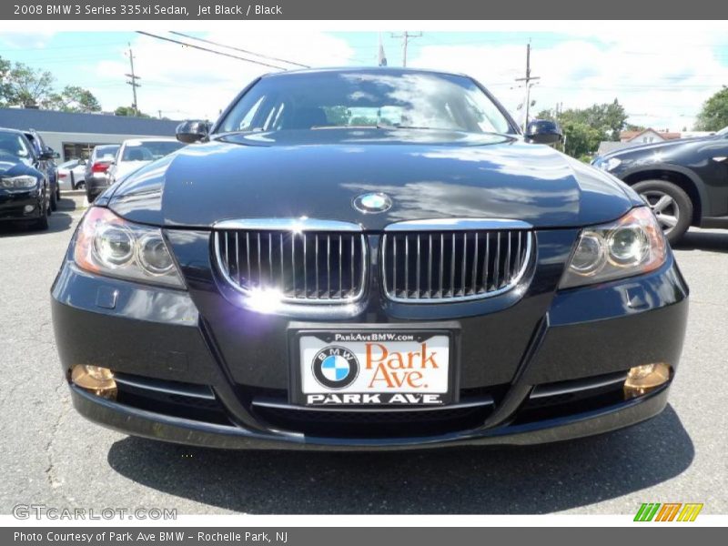Jet Black / Black 2008 BMW 3 Series 335xi Sedan