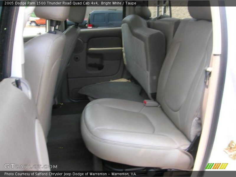 Bright White / Taupe 2005 Dodge Ram 1500 Thunder Road Quad Cab 4x4