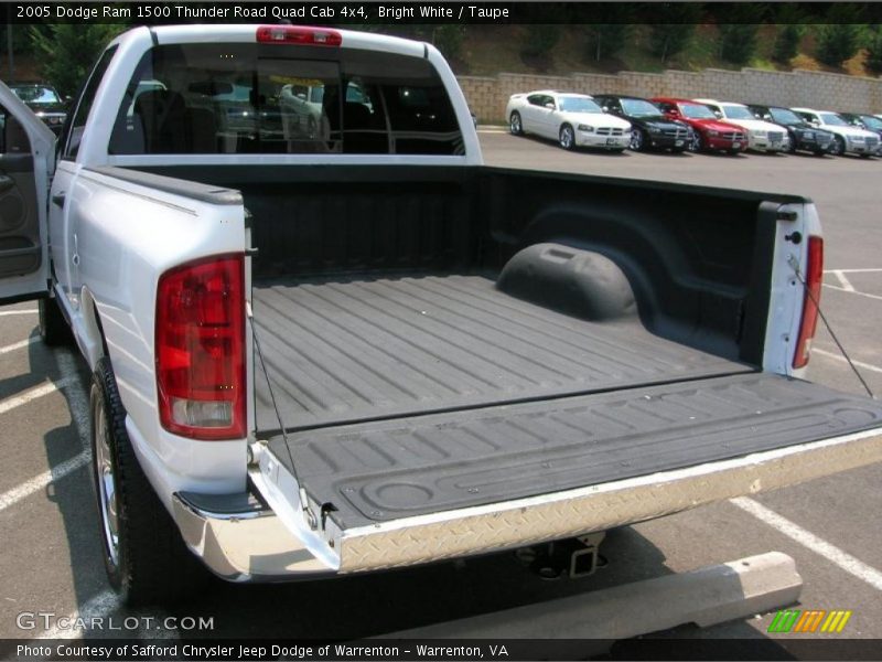 Bright White / Taupe 2005 Dodge Ram 1500 Thunder Road Quad Cab 4x4