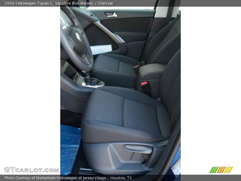 Sapphire Blue Metallic / Charcoal 2009 Volkswagen Tiguan S