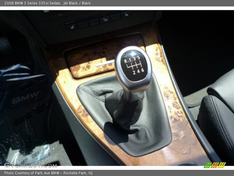 Jet Black / Black 2008 BMW 3 Series 335xi Sedan
