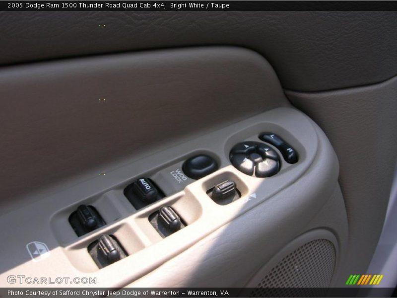 Bright White / Taupe 2005 Dodge Ram 1500 Thunder Road Quad Cab 4x4