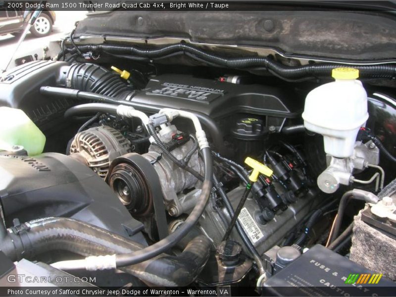 Bright White / Taupe 2005 Dodge Ram 1500 Thunder Road Quad Cab 4x4
