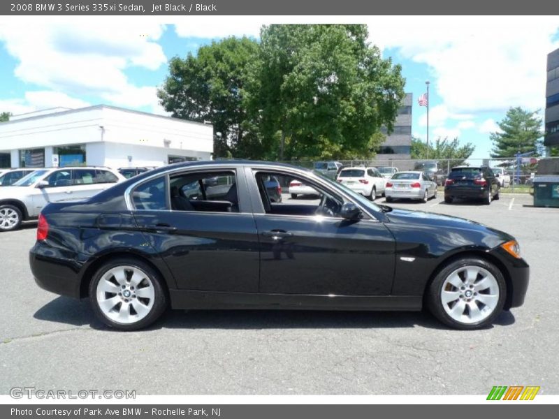 Jet Black / Black 2008 BMW 3 Series 335xi Sedan