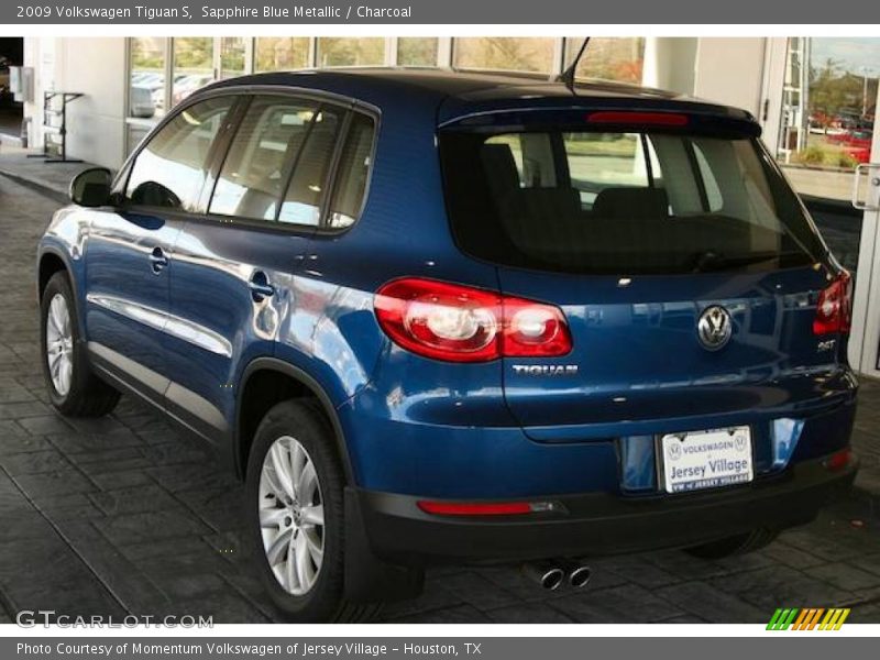 Sapphire Blue Metallic / Charcoal 2009 Volkswagen Tiguan S