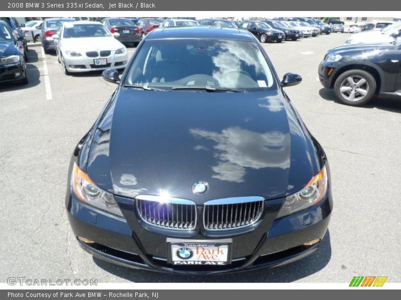 Jet Black / Black 2008 BMW 3 Series 335xi Sedan