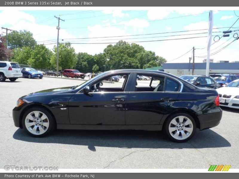 Jet Black / Black 2008 BMW 3 Series 335xi Sedan
