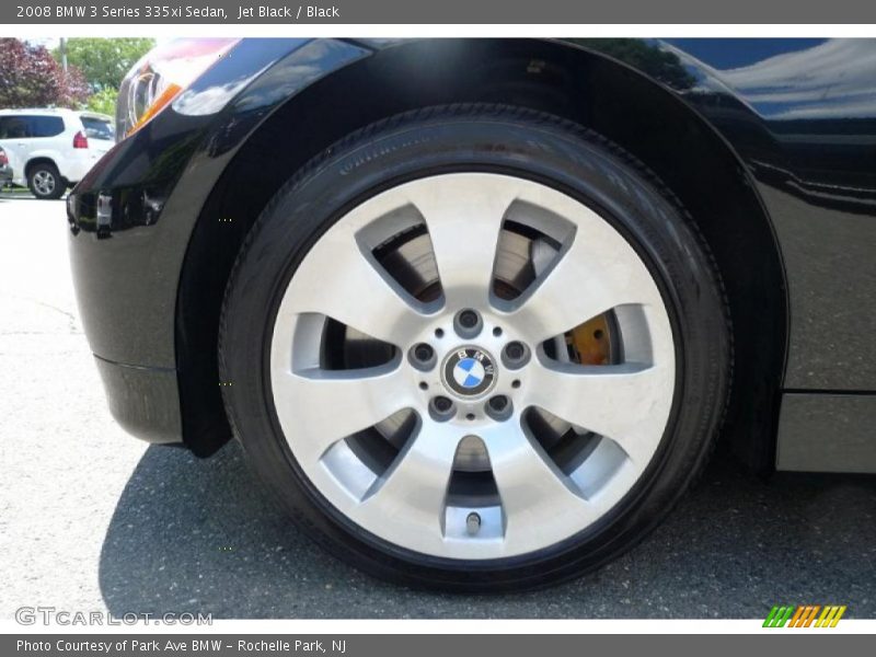 Jet Black / Black 2008 BMW 3 Series 335xi Sedan