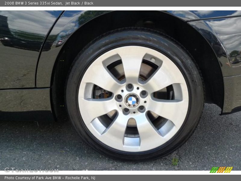 Jet Black / Black 2008 BMW 3 Series 335xi Sedan