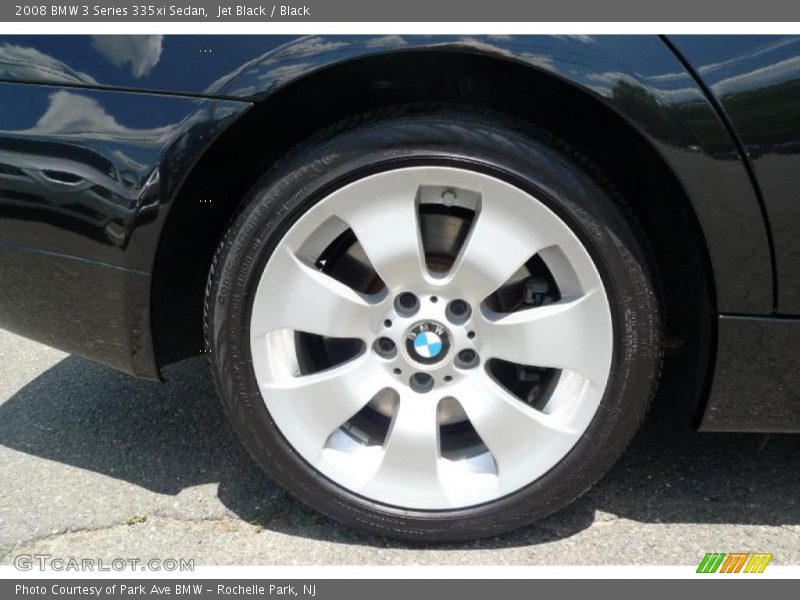 Jet Black / Black 2008 BMW 3 Series 335xi Sedan
