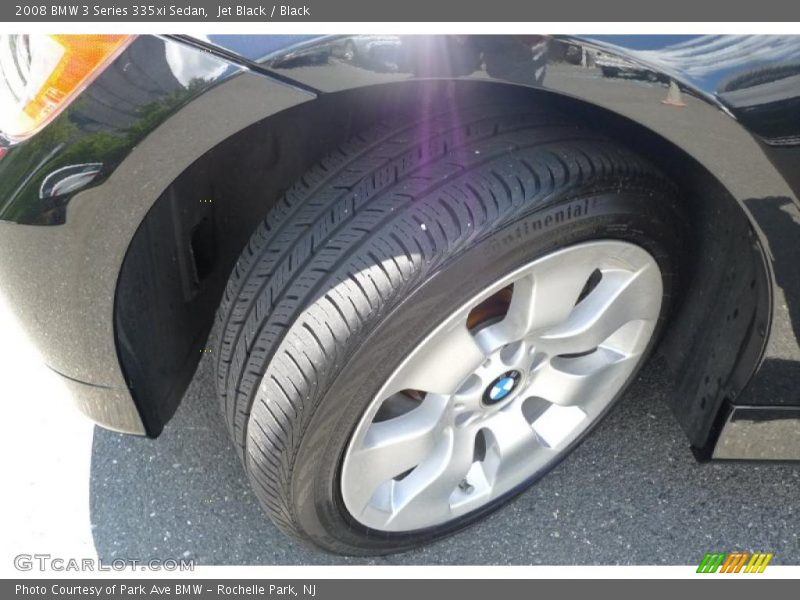 Jet Black / Black 2008 BMW 3 Series 335xi Sedan