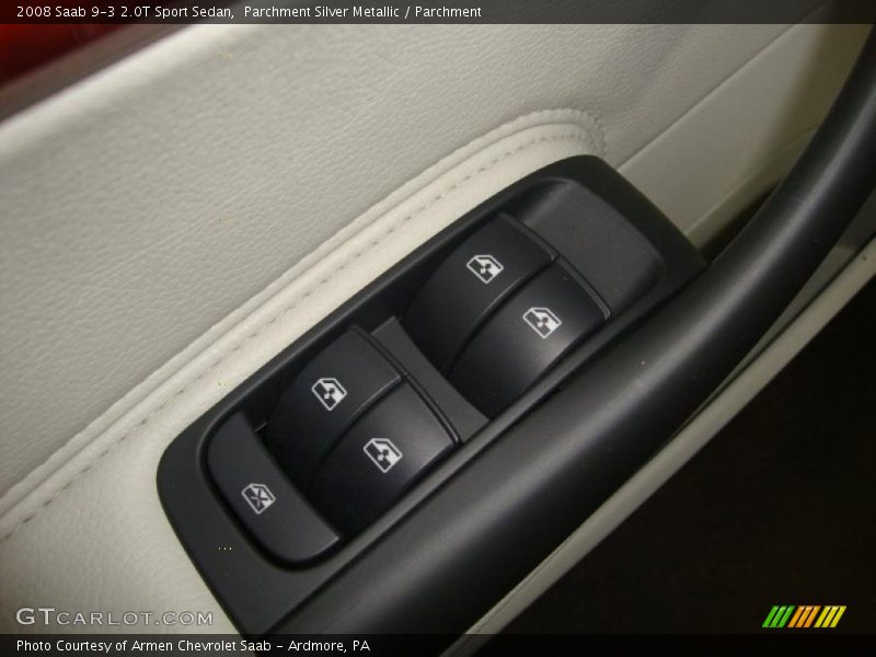 Parchment Silver Metallic / Parchment 2008 Saab 9-3 2.0T Sport Sedan