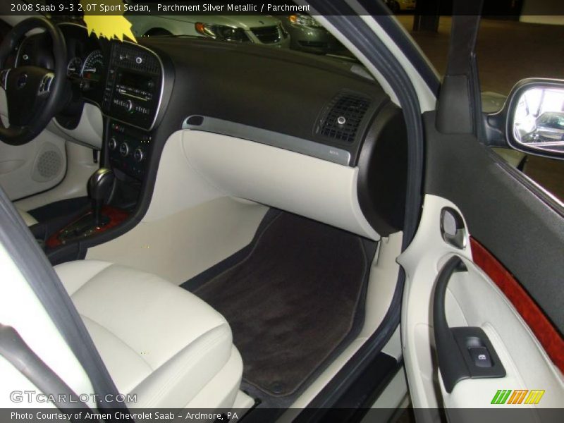 Parchment Silver Metallic / Parchment 2008 Saab 9-3 2.0T Sport Sedan