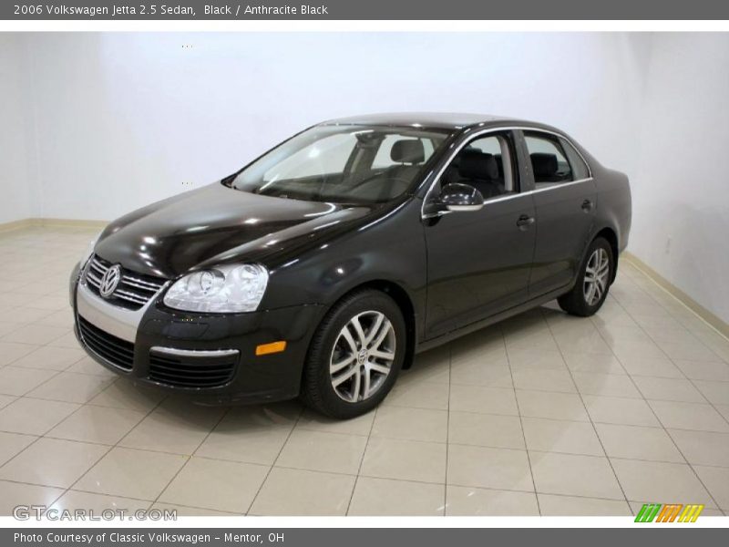 Black / Anthracite Black 2006 Volkswagen Jetta 2.5 Sedan