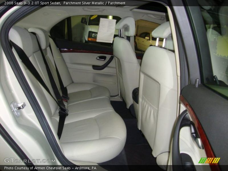 Parchment Silver Metallic / Parchment 2008 Saab 9-3 2.0T Sport Sedan