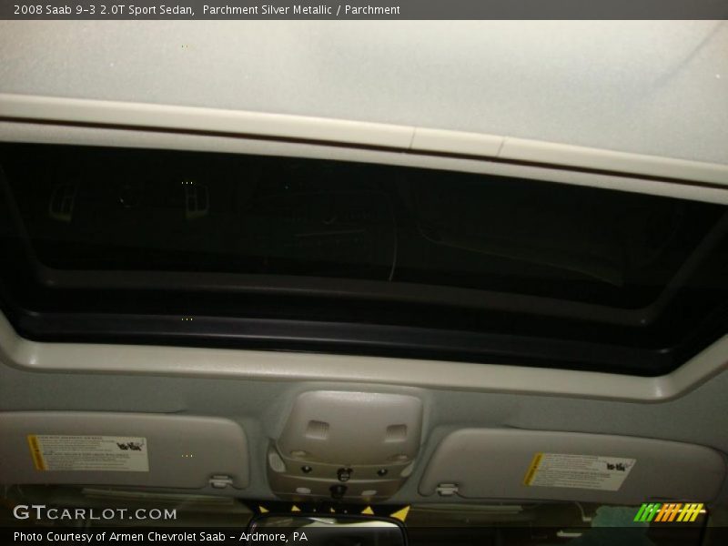 Parchment Silver Metallic / Parchment 2008 Saab 9-3 2.0T Sport Sedan