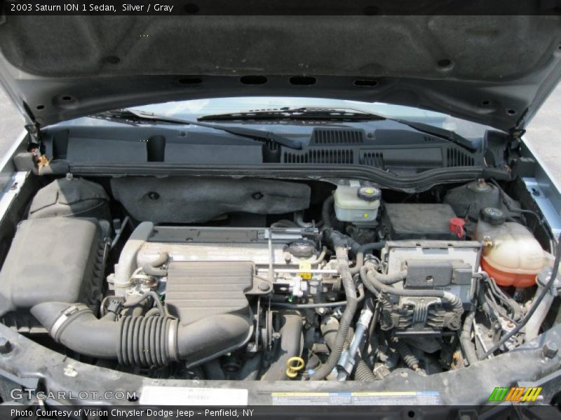 Silver / Gray 2003 Saturn ION 1 Sedan