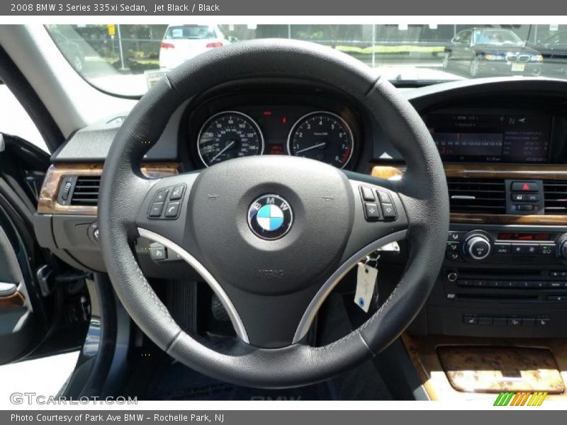 Jet Black / Black 2008 BMW 3 Series 335xi Sedan