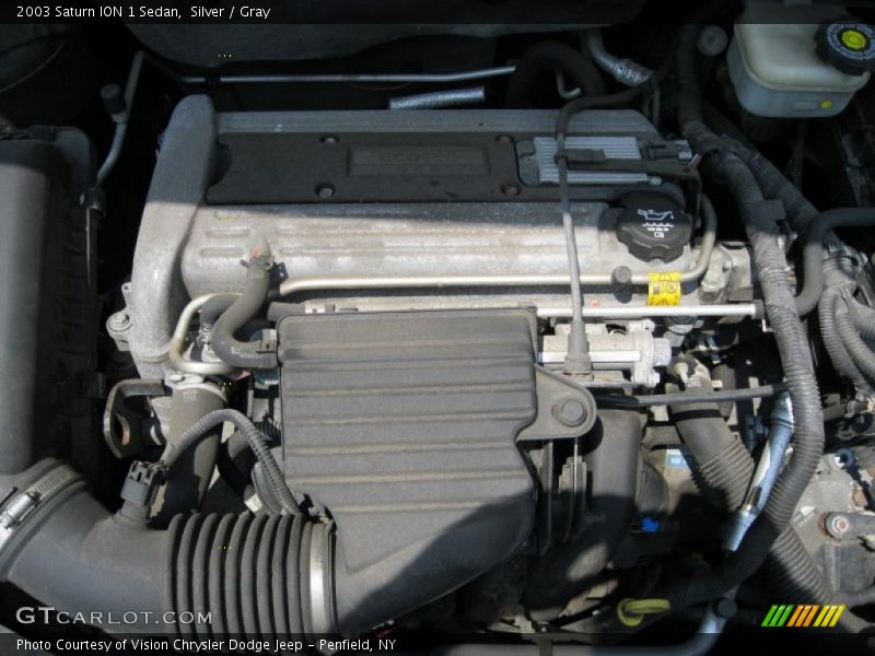 Silver / Gray 2003 Saturn ION 1 Sedan