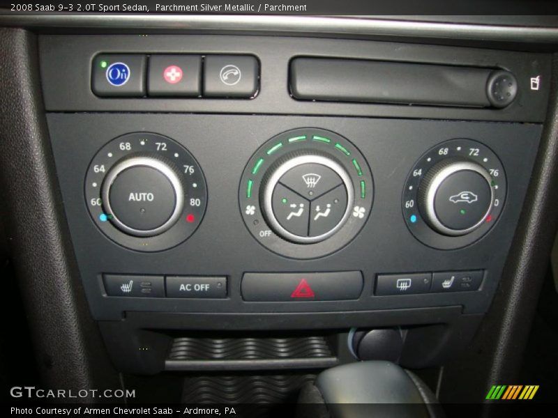 Parchment Silver Metallic / Parchment 2008 Saab 9-3 2.0T Sport Sedan