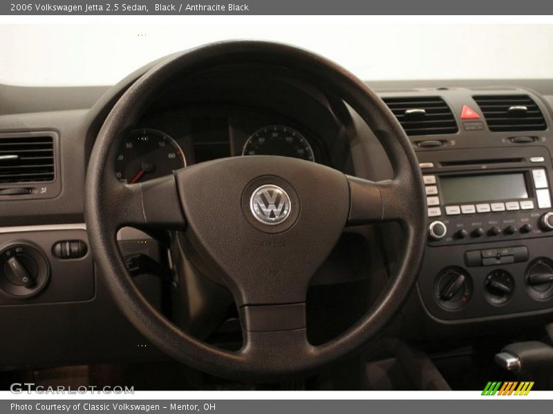 Black / Anthracite Black 2006 Volkswagen Jetta 2.5 Sedan