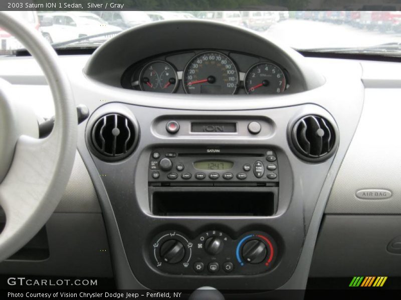 Silver / Gray 2003 Saturn ION 1 Sedan