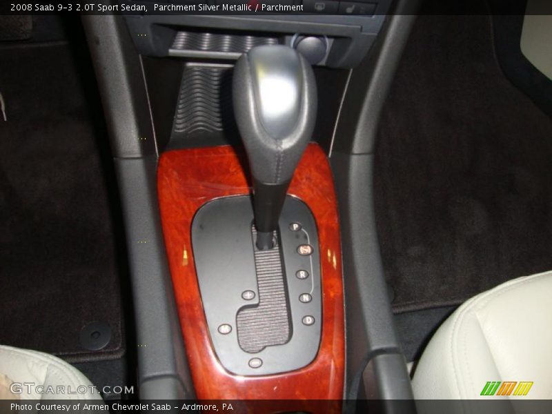 Parchment Silver Metallic / Parchment 2008 Saab 9-3 2.0T Sport Sedan