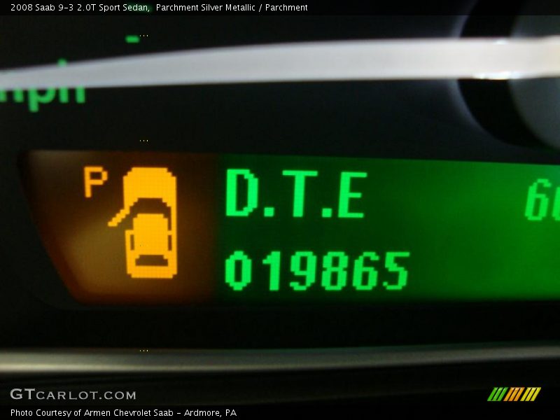 Parchment Silver Metallic / Parchment 2008 Saab 9-3 2.0T Sport Sedan