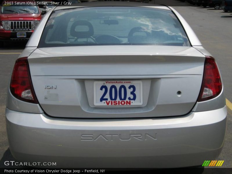 Silver / Gray 2003 Saturn ION 1 Sedan