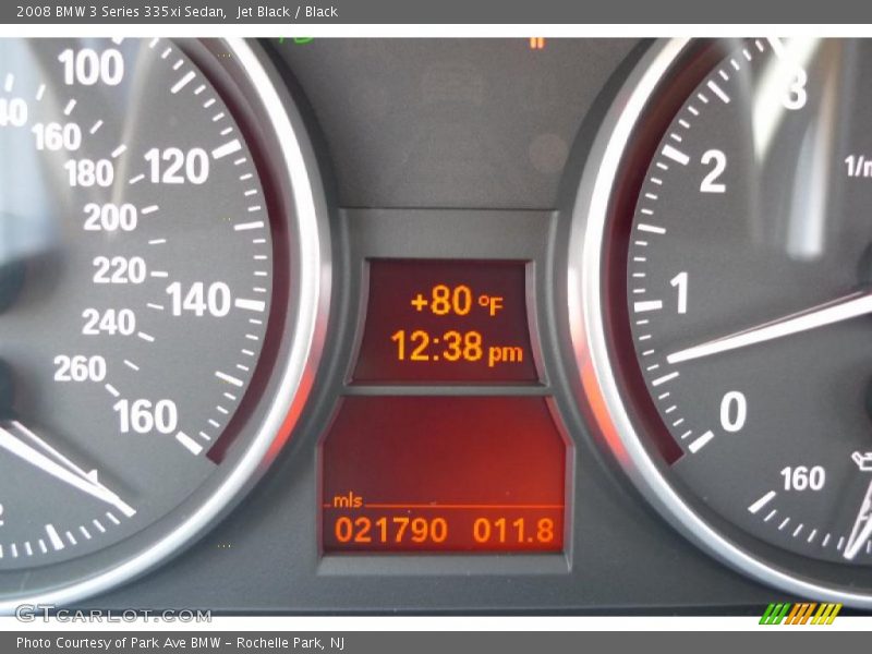 Jet Black / Black 2008 BMW 3 Series 335xi Sedan