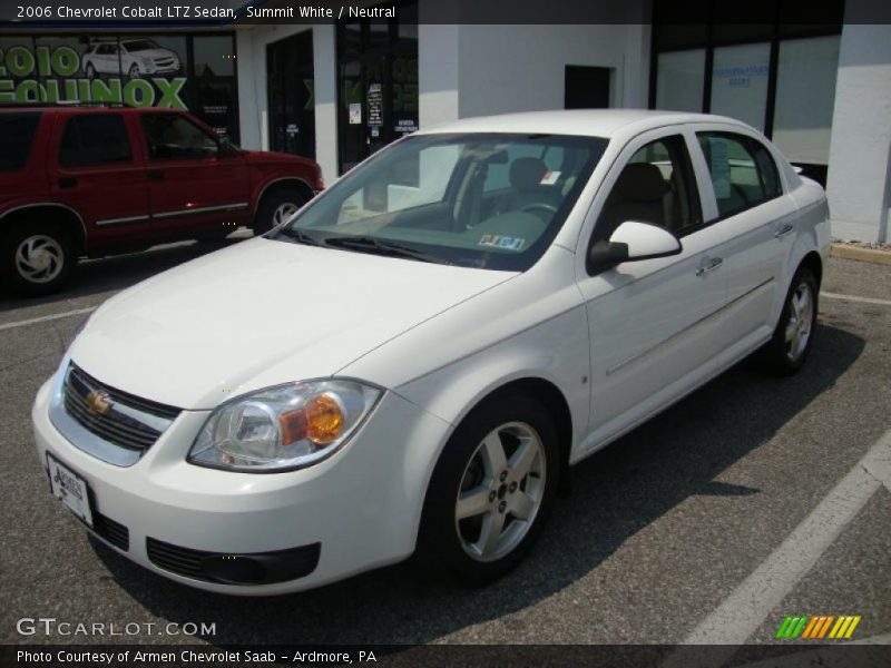 Summit White / Neutral 2006 Chevrolet Cobalt LTZ Sedan