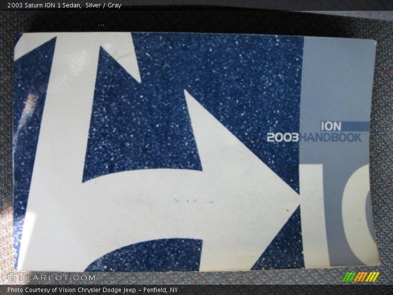 Silver / Gray 2003 Saturn ION 1 Sedan