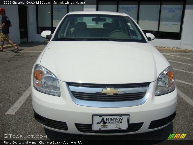 Summit White / Neutral 2006 Chevrolet Cobalt LTZ Sedan