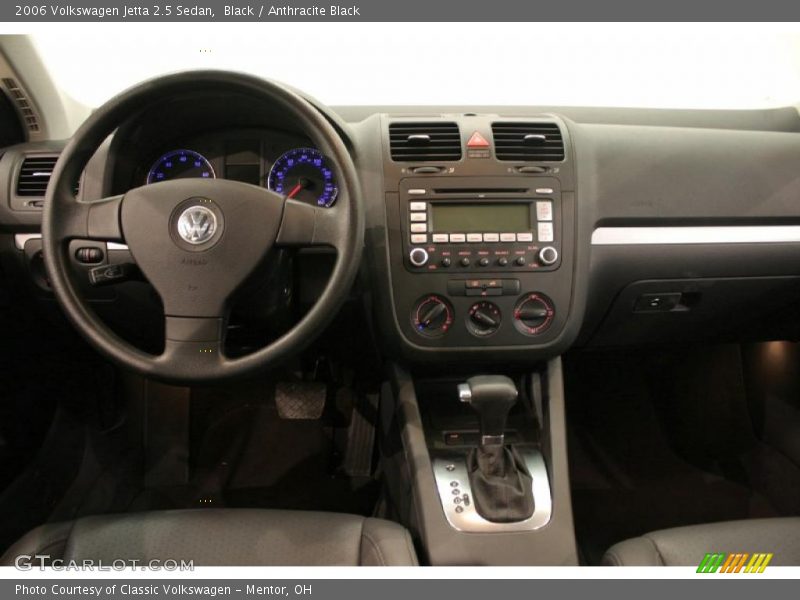 Black / Anthracite Black 2006 Volkswagen Jetta 2.5 Sedan